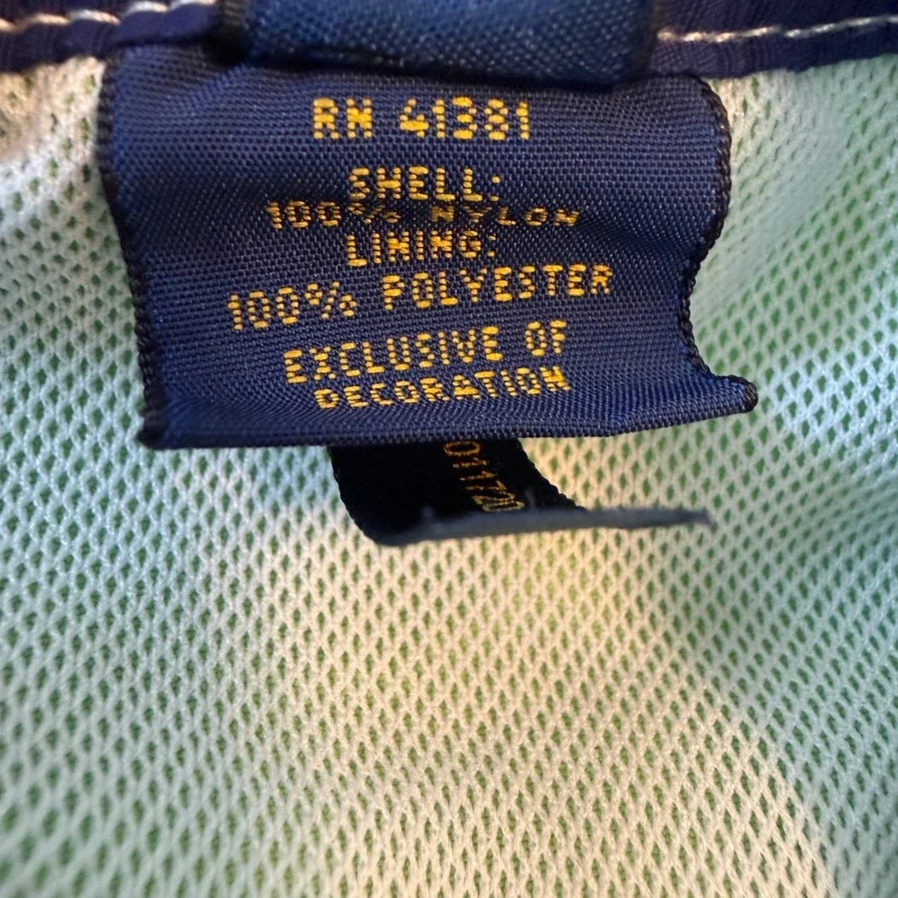 Polo Ralph Lauren Swim Trunks Green Cargo Mesh Lined Beach Summer Board Shorts L